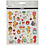 Creativ Company Stickers, verjaardags katten, vel 15x16,5 cm, ca. 38 stuk, 1 vel