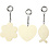 Creativ Company Sleutelhanger, afm 6-7 cm, dikte 3 mm, 12 stuk/ 1 doos