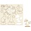 Creativ Company DIY Houten figuren, L: 15,5 cm, B: 17 cm, dikte 3 mm, 1 doos