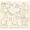 Creativ Company DIY Houten figuren, L: 15,5 cm, B: 17 cm, dikte 3 mm, 1 doos