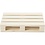 Creativ Company Minipallet, H: 2,5 cm, L: 12 cm, B: 8 cm, 1 stuk