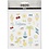 Creativ Company Stickers, zomervakantie, vel 15x16,5 cm, ca. 25 stuk, 1 vel