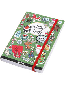 Creativ Company Stickerboek, kerstmotieven, afm 11,5x17 cm, 76 vel, 1 stuk