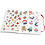 Creativ Company Stickerboek, kerstmotieven, afm 11,5x17 cm, ca. 1700 stuk, 76 vel, 1 stuk