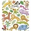 Creativ Company Stickers, wilde dieren, vel 15x16,5 cm, 1 vel