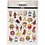 Creativ Company Stickers, fast food, vel 15x16,5 cm, 1 vel