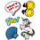Creativ Company Soft Stickers , Whats up, vel 12,2x17,75 cm, 1 vel
