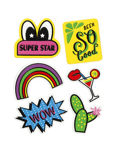 Creativ Company Soft Stickers , Super Star, vel 12,2x17,75 cm, 1 vel