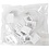 Creativ Company Metalen draadvorm, afm 13x13 cm, dikte 2,5 mm, wit, 10 stuk/ 1 doos