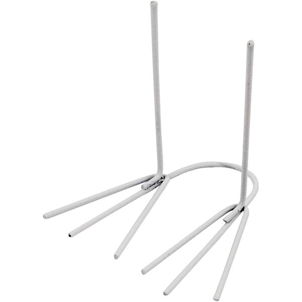 Creativ Company Kippenvoeten, H: 4,5 cm, B: 2,5 cm, wit, 20 paar/ 1 doos