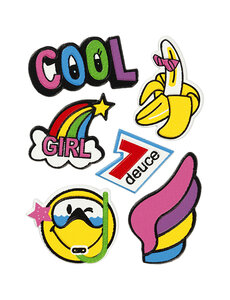 Creativ Company Soft Stickers , Cool Girl, vel 12,2x17,75 cm, 1 vel