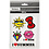Creativ Company Soft Stickers , I Love Mom, vel 12,2x17,75 cm, 1 vel