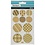 Creativ Company Stickers, tassenlabels en cirkels, vel 10x16 cm, 4 vel/ 1 doos