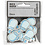 Creativ Company Zuigfles, afm 22x37 mm, dikte 1,7 mm, glitter, lichtblauw, 10 stuk/ 1 doos