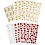 Creativ Company Glitterstickers, vel 10x24+12x18,5 cm, 8 vel/ 1 doos