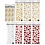 Creativ Company Glitterstickers, vel 10x24+12x18,5 cm, 8 vel/ 1 doos