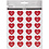 Creativ Company Stickers, vel 15x16,5 cm, 1 vel