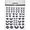 Creativ Company Stickers, ogen, vel 15x16,5 cm, ca. 60 stuk, 1 vel