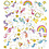 Creativ Company Stickers, eenhoorn, vel 15x16,5 cm, 1 vel