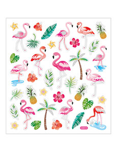 Creativ Company Stickers, flamingo, vel 15x16,5 cm, 1 vel