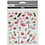 Creativ Company Stickers, flamingo, vel 15x16,5 cm, ca. 37 stuk, 1 vel
