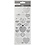 Creativ Company Stickers, harten, vel 10x24 cm, ca. 25 stuk, zilver, 1 vel