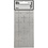 Creativ Company Strasstenen, afm 35x25 mm, zilver, 11 stuk/ 1 doos