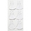 Creativ Company Stickers, jurk, afm 35x31 mm, wit, 6 stuk/ 1 doos