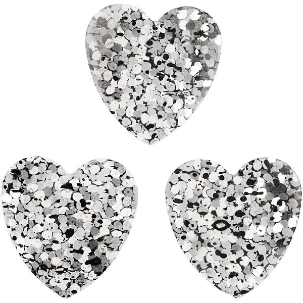 Creativ Company Pailletten, afm 15 mm, zilver, 10 gr/ 1 doos