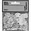 Creativ Company Pailletten, afm 15 mm, zilver, 10 gr/ 1 doos