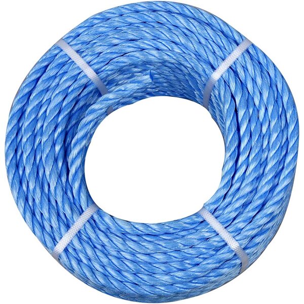 Creativ Company Polypropyleen touw, dikte 6 mm, 20 m/ 1 rol