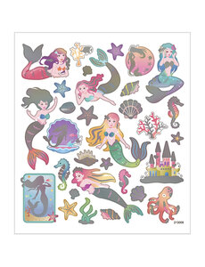 Creativ Company Stickers, zeemeerminnen, vel 15x16,5 cm, 1 vel
