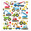 Creativ Company Stickers, bouwplaats voertuigen, vel 15x16,5 cm, ca. 36 stuk, 1 vel