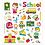 Creativ Company Stickers, school, vel 15x16,5 cm, ca. 32 stuk, 1 vel