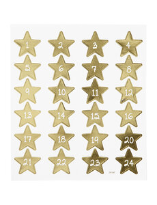 Creativ Company Stickers, cijfers, vel 15x16,5 cm, 1 vel