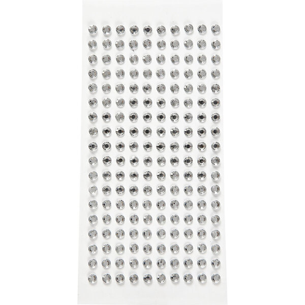 Vivi Gade Strasstenen, d 5 mm, zilver, 144 stuk/ 1 doos