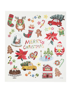Creativ Company Stickers, alles voor kerst, vel 15x16,5 cm, 1 vel