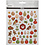 Creativ Company Stickers, kerstballen, vel 15x16,5 cm, ca. 50 stuk, 1 vel