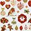 Creativ Company Stickers, kerstballen, vel 15x16,5 cm, ca. 50 stuk, 1 vel