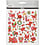 Creativ Company Stickers, vrolijke kerstman, vel 15x16,5 cm, ca. 33 stuk, 1 vel