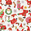 Creativ Company Stickers, vrolijke kerstman, vel 15x16,5 cm, ca. 33 stuk, 1 vel