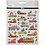 Creativ Company Stickers, naar huis rijden met kerst, vel 15x16,5 cm, ca. 34 stuk, 1 vel