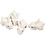 Creativ Company Miniatuur figuren, H: 10 mm, 4 stuk/ 1 doos