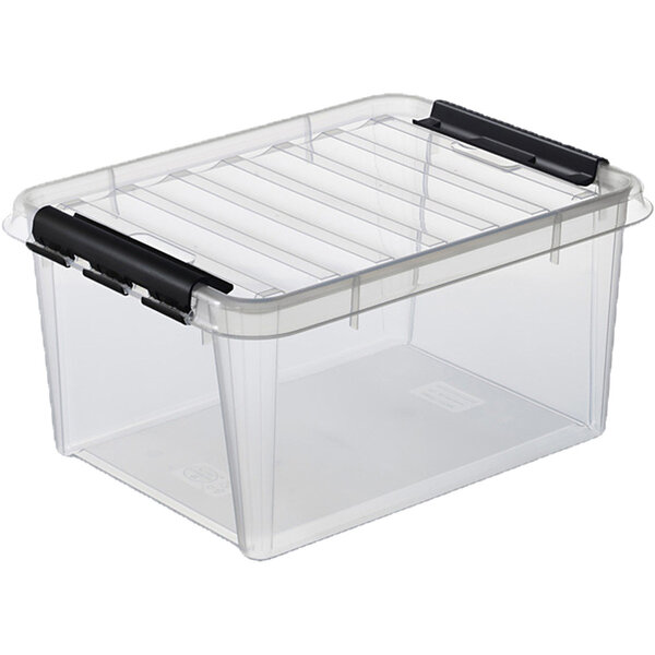 Opbergdoos met deksel, afm 50x39x26 cm, 32 L, 1 stuk