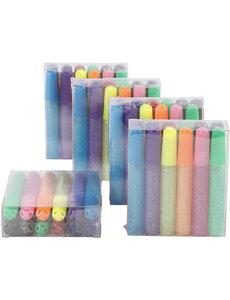 Creativ Company Glitterlijm, 60x10 ml/ 1 doos