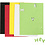Creativ Company EVA foam Letters & Cijfers, vel 15x21 cm, afm 2-2,3 cm, dikte 2 mm, diverse kleuren, 5 vel/ 1 doos