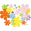 Creativ Company EVA Foam vormen, afm 10-60 mm, dikte 2 mm, diverse kleuren, 100 stuk/ 1 doos