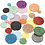 Creativ Company Foam Cirkels, d 12+20+32 mm, 1000 stuk/ 1 doos
