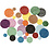 Creativ Company Foam Cirkels, d 12+20+32 mm, 1000 stuk/ 1 doos