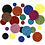 Creativ Company Foam Cirkels, d 12+20+32 mm, 150 stuk/ 1 doos